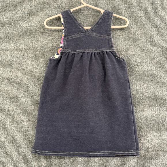 Koala Baby Girls Jumper Overall Pinafore Dress 24 Months 2T Embroidered Applique - Picture 4 of 6